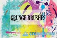 Grunge Photoshop Brushes Vol 1 16386