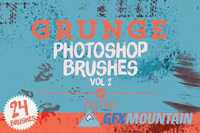 Grunge Photoshop Brushes Vol 2 16388
