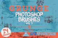 Grunge Photoshop Brushes Vol 3 16389