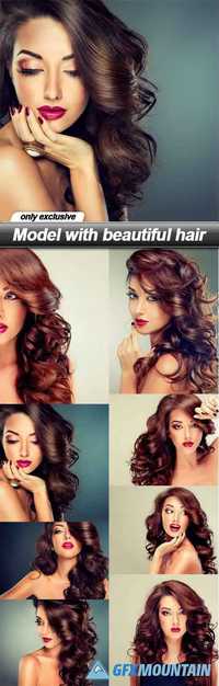 Model with beautiful hair - 8 UHQ JPEG
