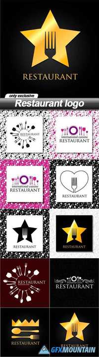 Restaurant logo - 10 EPS