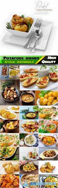 Delicious dishes cooked of potatoes - 25 Eps