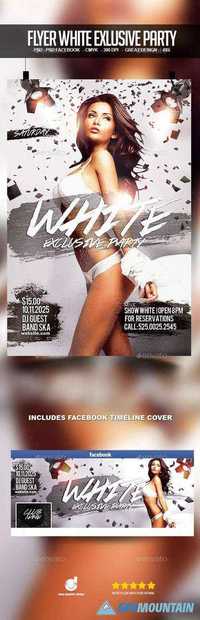 Flyer White Exlusive Party 13084915