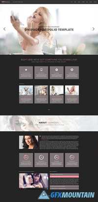 GT3Themes - TopModels One Page Bootstrap Template