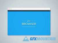 PSD Mock-Up - Browser 2015