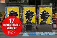 Urban Poster Mock-up VOL.7