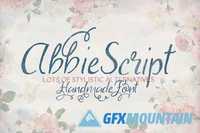 Abbie Script + Bonus Font