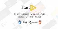 ThemeForest - StartEx v1.0 - Multipurpose Landing Page - 13307108