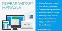 CodeCanyon - Sidebar Widget Manager for WordPress v3.15 - 2287447