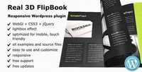 CodeCanyon - Real 3D FlipBook v2.8.1.1 - WordPress Plugin - 6942587