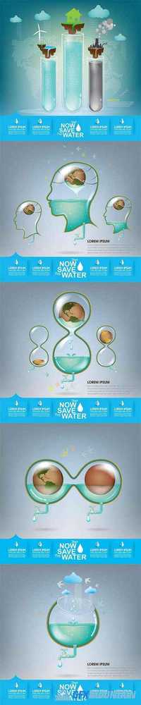 Save Water Illustration