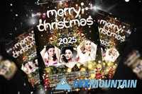Merry Christmas Flyer Template 5 423722