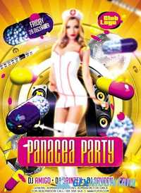 Panacea Party – Flyer PSD Template + Facebook Cover