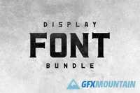 Display Font Bundle 307665 - 22 Typefaces 65 Fonts