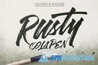 Rusty Cola Pen Display Fonts