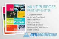 Multipurpose Print Newsletter 426162