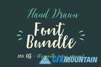 Hand Drawn Font Bundle