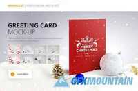  Invitation / Greeting Card Mock-Up 432125
