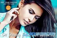 Oil Painting Photo Art Action v.2 438293