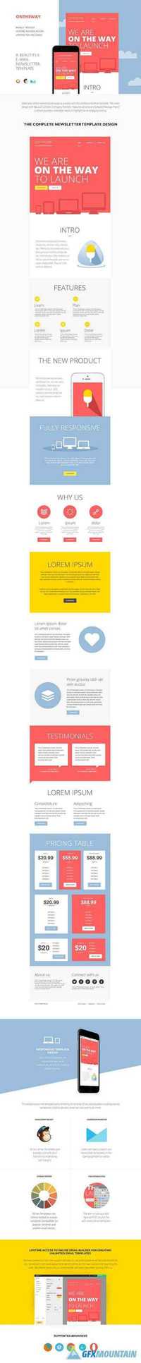 14 Email Newsletter Templates Bundle 436245