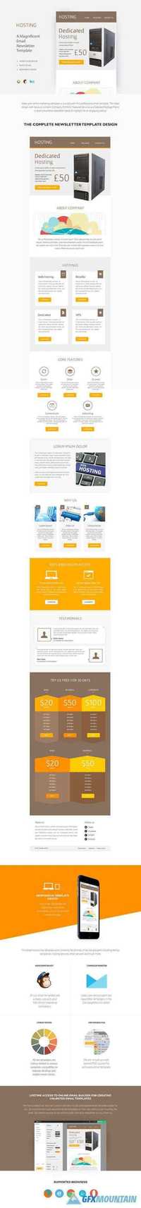 14 Email Newsletter Templates Bundle 436245