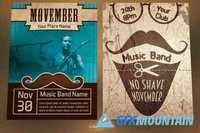 Movember Flyers Bundle 438178