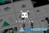 Kaspian - Unique PowerPoint Template 448095
