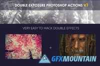 Double Exposure photoshop Actions 442574