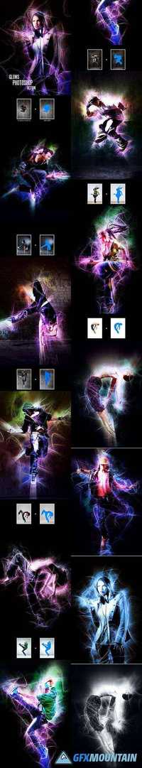 GraphicRiver - Glows - Photoshop Action 12323946