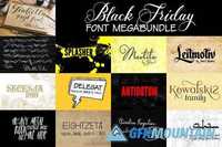 Black Friday Font MegaBundle