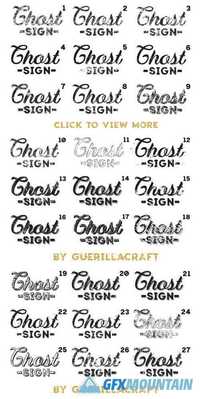 Ghost Signs for Adobe Illustrator