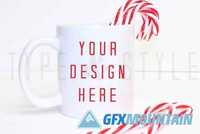 Styled Holiday Mug Display Photo 419939