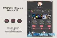 Modern Resume Template 454709