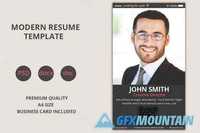 Modern Resume Template 454709