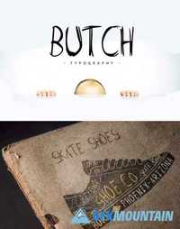 Butch Marker Typeface