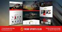 ThemeForest - Xtreme Sports club - PSD Template (Update: 10 December 14) - 8825771