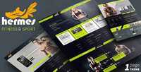 ThemeForest - Hermes v1.0 - Fitness One-page PSD Template - 8295063