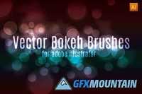 Vector Bokeh Effect Brush Set 455117