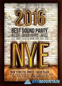 New Year's Eve 2016 Flyer 449713