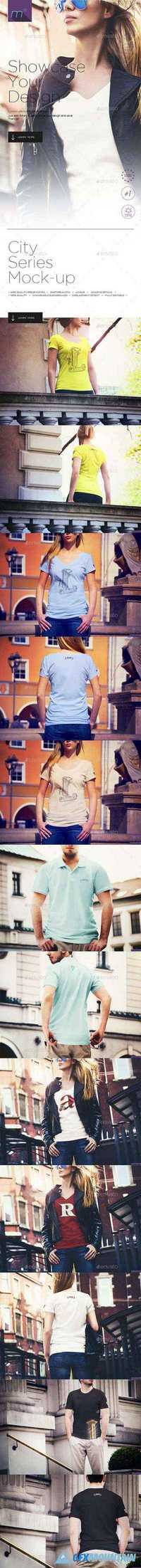 GraphicRiver - City Series T-shirt Mock-up 12264936