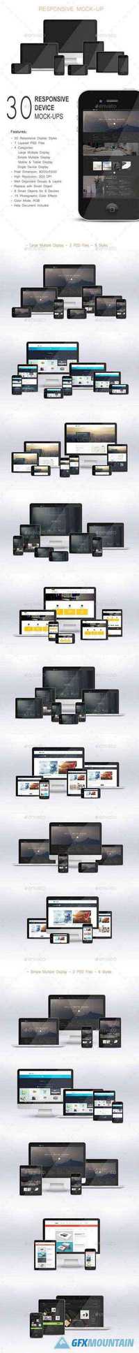 GraphicRiver - 11759804 Responsive Devices Mock-ups