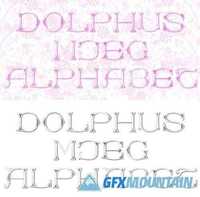 Dolphus-Mieg Alphabet Font