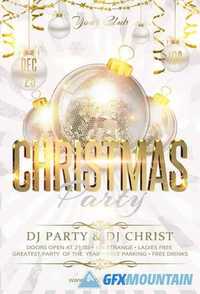 Christmas New Year Party Flyer 456403