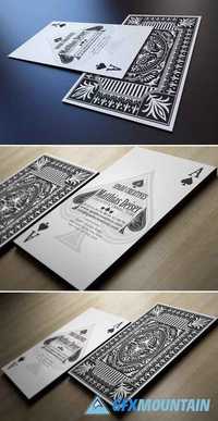 Casino Style Business Card 