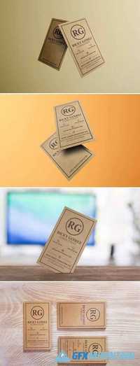 Kraft Paper Minimal Business Card