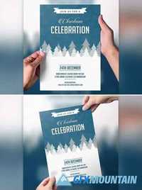 Christmas Party Invitation Flyer 439883