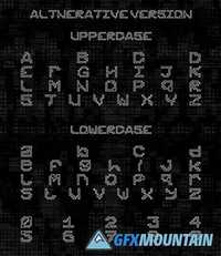 DEAD PIXELS Typeface