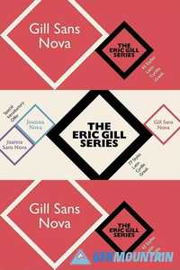 Gill Sans Nova Font Family - 43 Fonts $2107