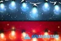Christmas Lights. Holiday Vector Set 459670