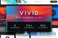 Vivid - Soft Material UI Kit - 414366